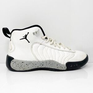 Nike Air Jordan Jumpman Pro Sneakers White Black Wolf Grey Size 5Y